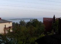 widok na jezioro