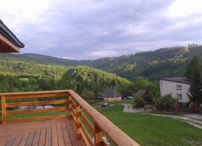 widok z tarasu